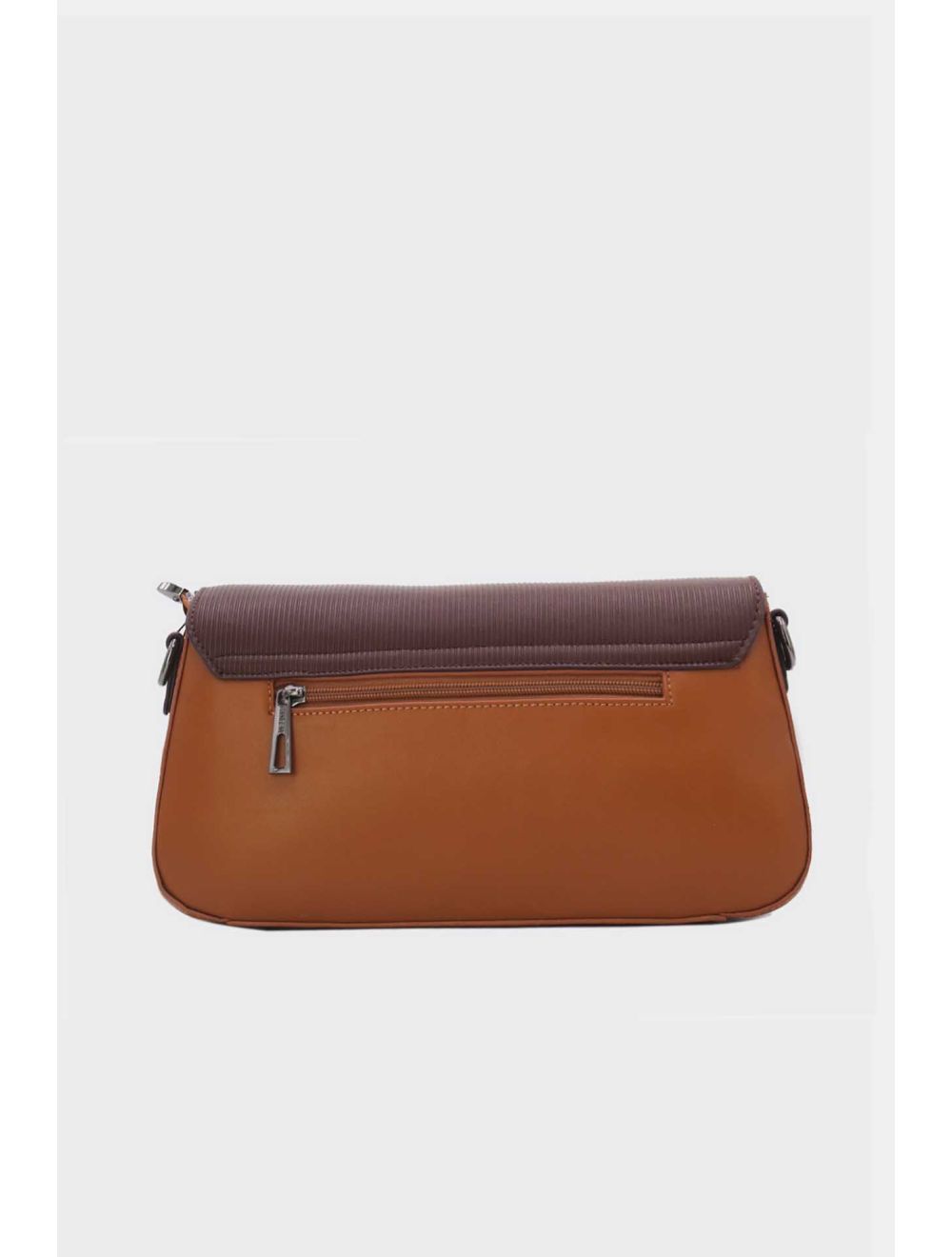 Tom&eva Sac Bandoulière Avec Rabat Asymétrique 24B-6109-Brown/Coffee