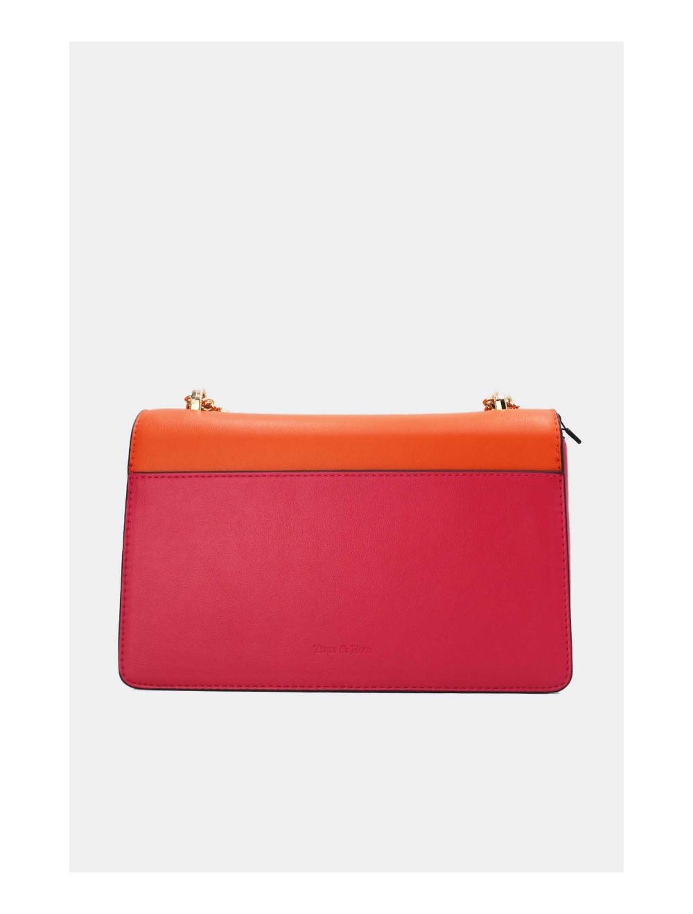 Tom&eva Sac Bandoulière Avec Rabat Chic Meilleure Vente 23B-5848-Rose/Orange