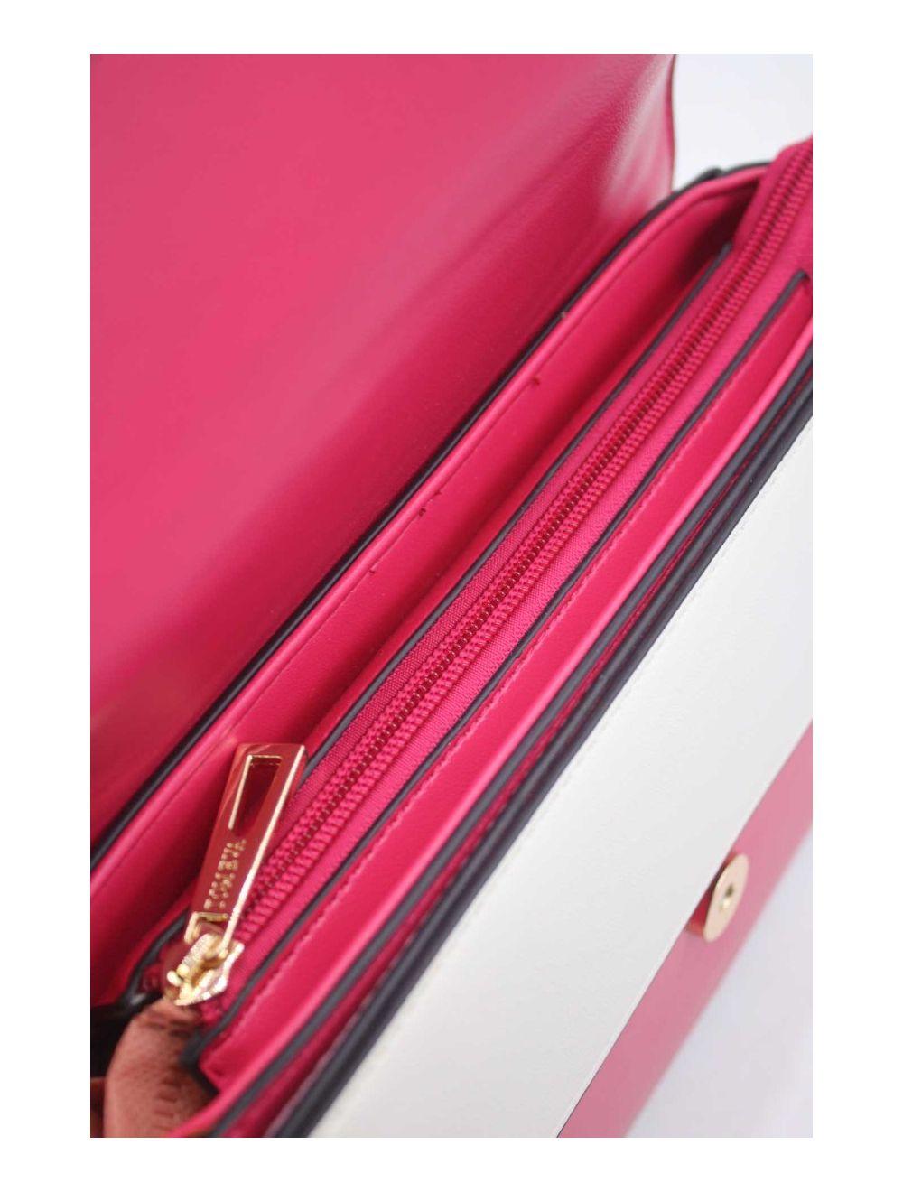 tom&eva Sac Bandoulière Avec Rabat Chic Meilleure Vente 23B-5848-Rose/Orange