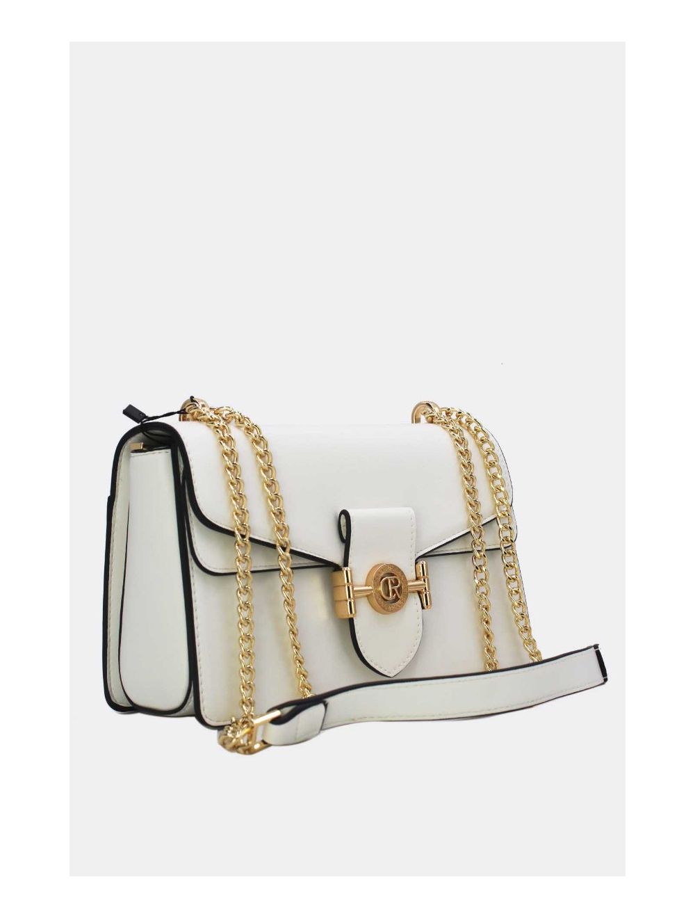 Tom&eva Sac Bandoulière Avec Rabat Chic Meilleure Vente 23B-5848-Blanc