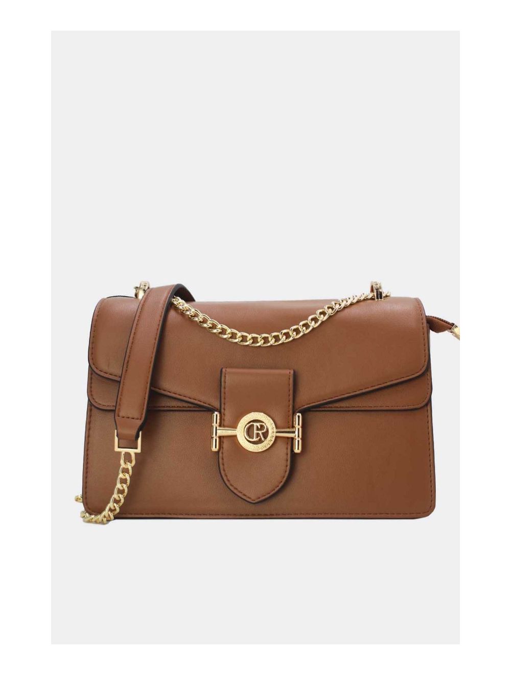 tom&eva Sac Bandoulière Avec Rabat Chic Meilleure Vente 23B-5848-Marron