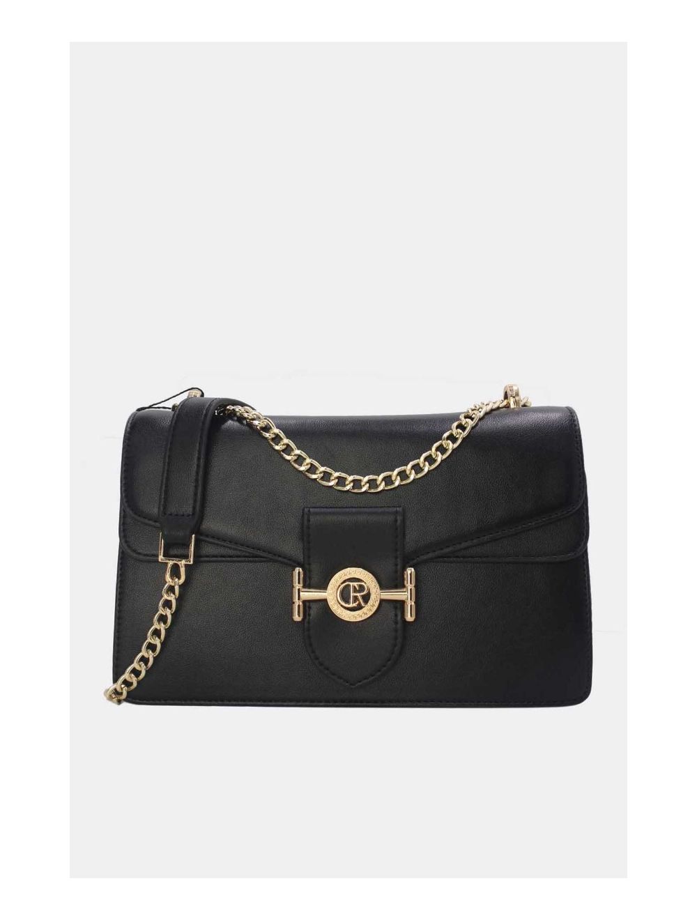 Tom&eva Sac Bandoulière Avec Rabat Chic Meilleure Vente 23B-5848-Noir