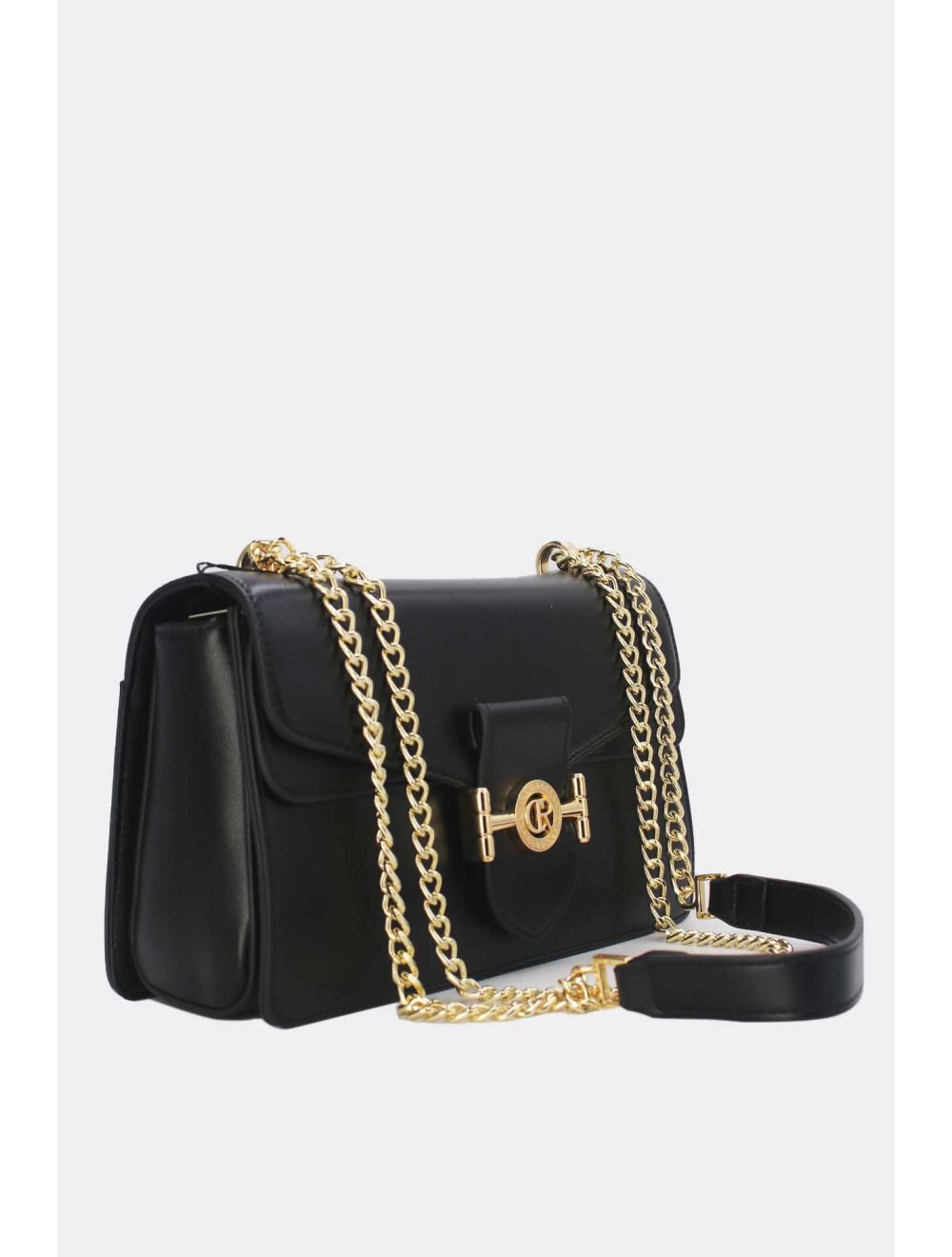 Tom&eva Sac Bandoulière Avec Rabat Chic Meilleure Vente 23B-5848-Noir