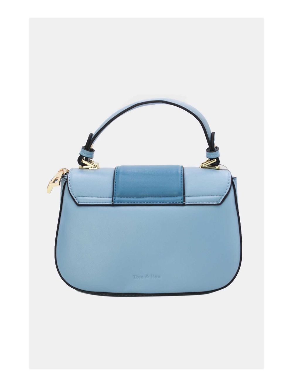 Tom&eva Sac Bandoulière Bicolores 24B-5977-L.Blue/Blue