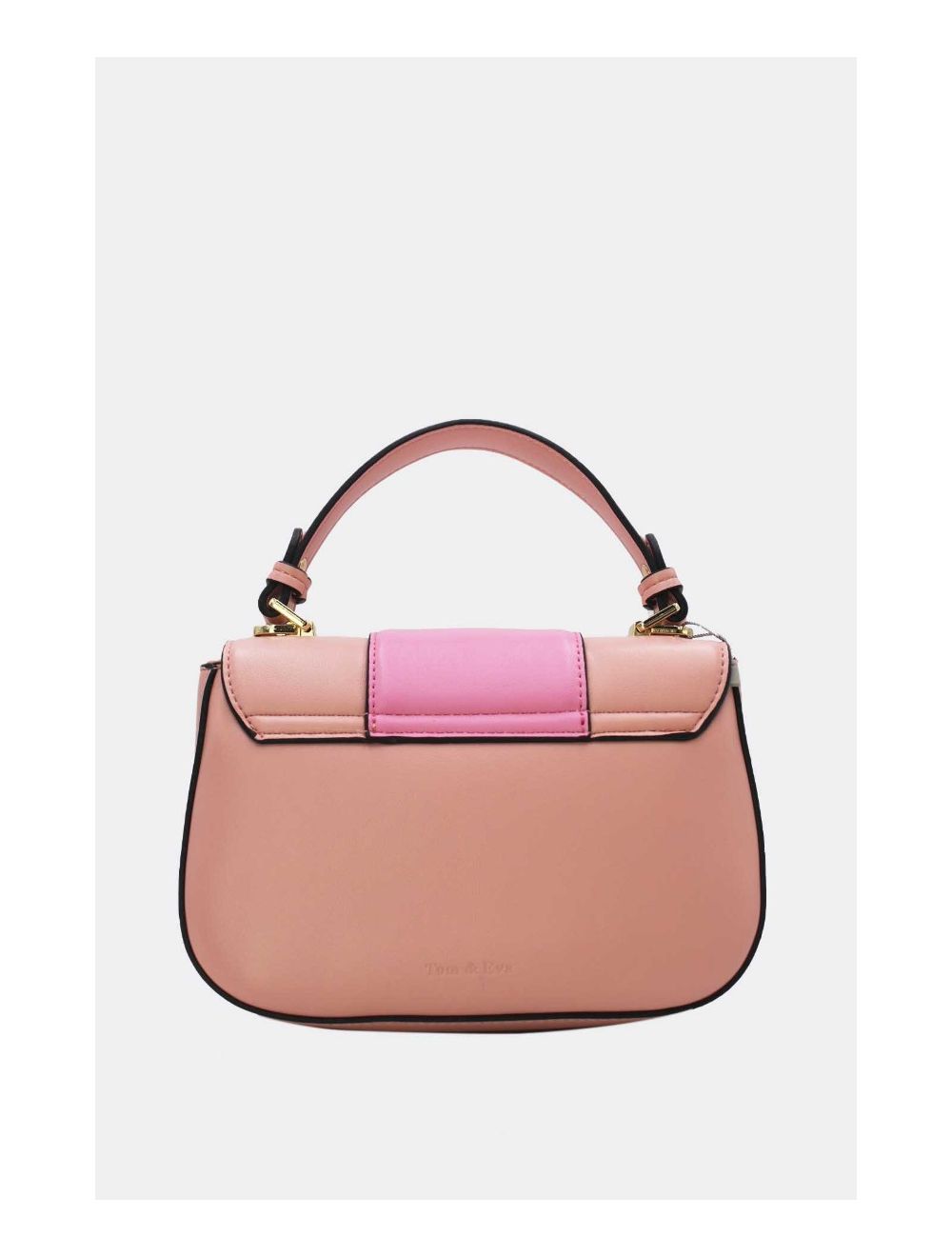 Tom&eva Sac Bandoulière Bicolores 24B-5977-L.Pink/Pink