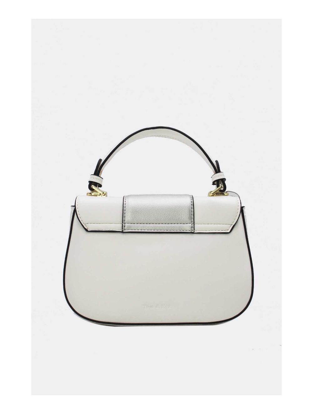 Tom&eva Sac Bandoulière Bicolores 24B-5977-White/Silver