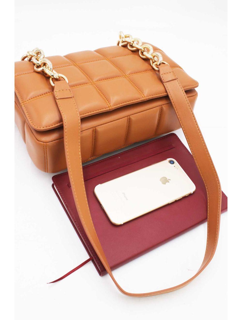 Tom&eva Sac Bandoulière Biface à Rabat Matelassé-20H-3011-Khaki