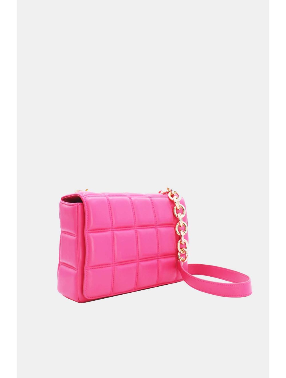 Tom&eva Sac Bandoulière Biface à Rabat Matelassé-20H-3011-Rose