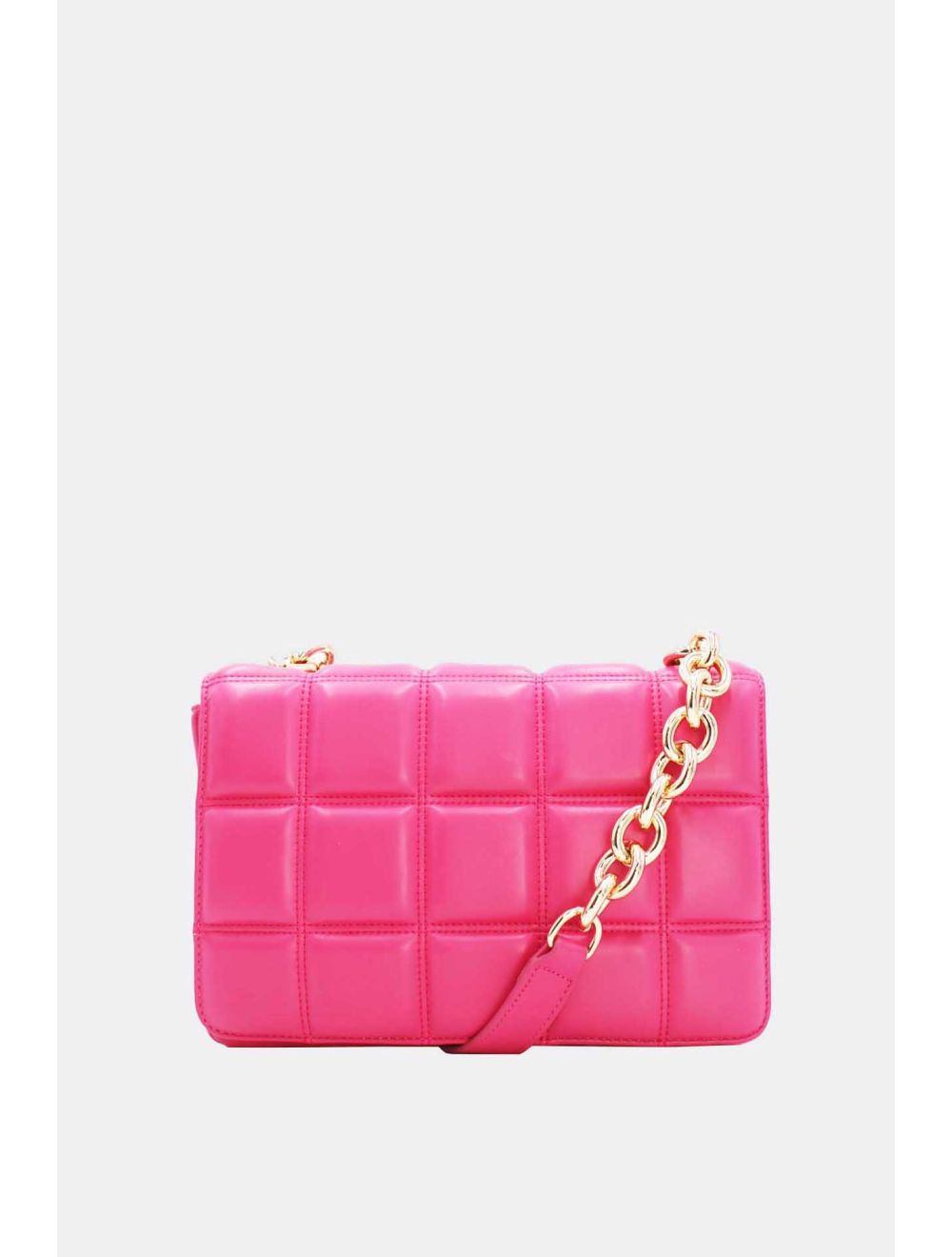 tom&eva Sac Bandoulière Biface à Rabat Matelassé-20H-3011-Rose