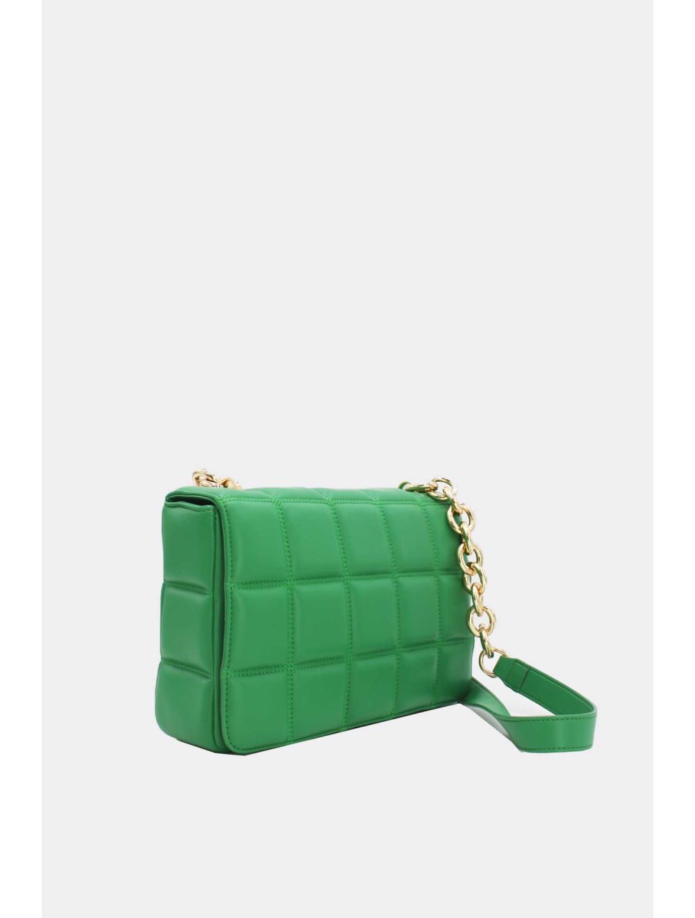 Tom&eva Sac Bandoulière Biface à Rabat Matelassé-20H-3011-Vert