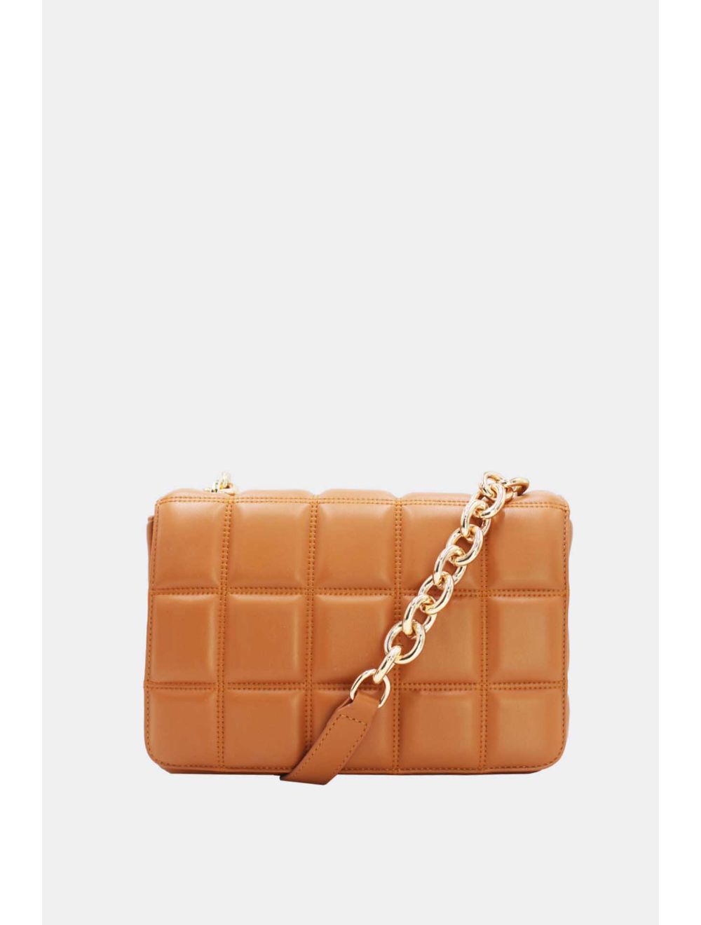 tom&eva Sac Bandoulière Biface à Rabat Matelassé-20H-3011-Khaki