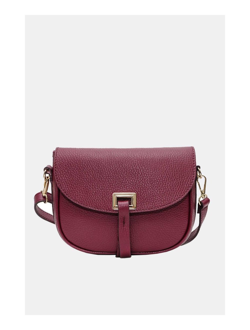 Tom&eva Sac Bandoulière En Cuir Vachette Grainée 4143 FANTINE-Bordeaux