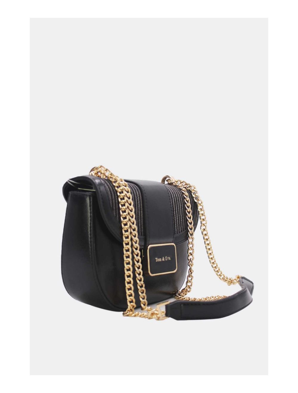 Tom&eva Sac Bandoulière En Jeans 24P-5974-Black/D.Blue