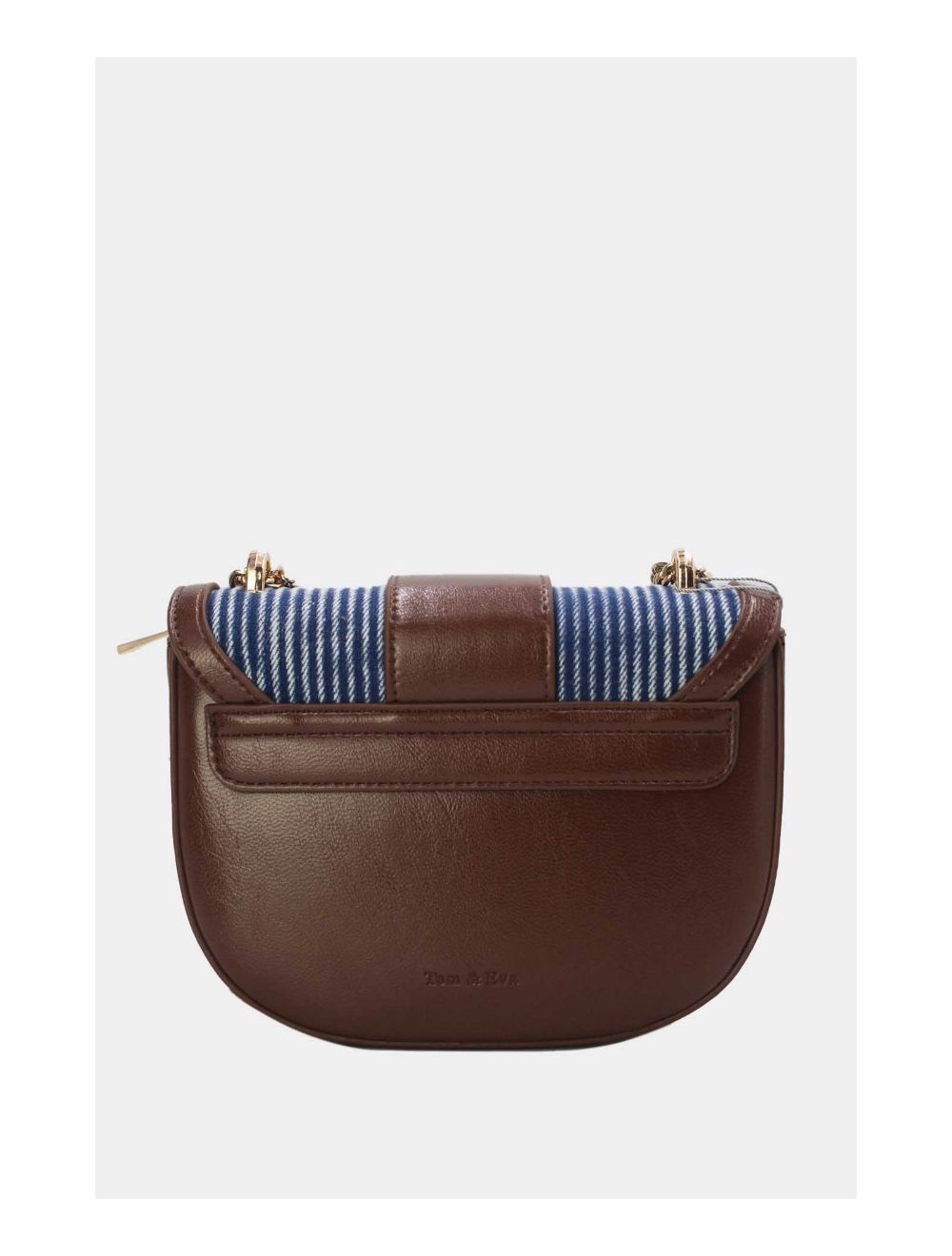 Tom&eva Sac Bandoulière En Jeans 24P-5974-Coffee/L.Blue