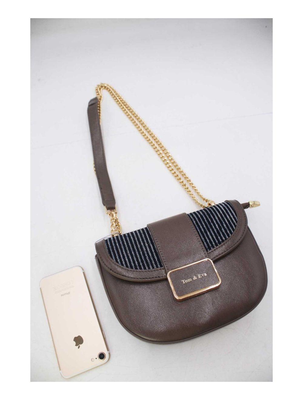 tom&eva Sac Bandoulière En Jeans 24P-5974-D.Grey/D.Blue