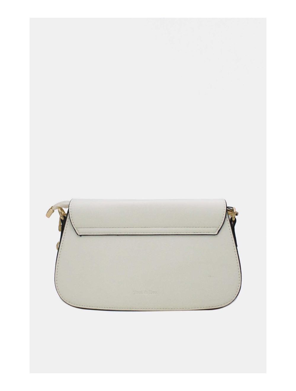 Tom&eva Sac Bandoulière Fermeture Métallique 24B-5892-Blanc