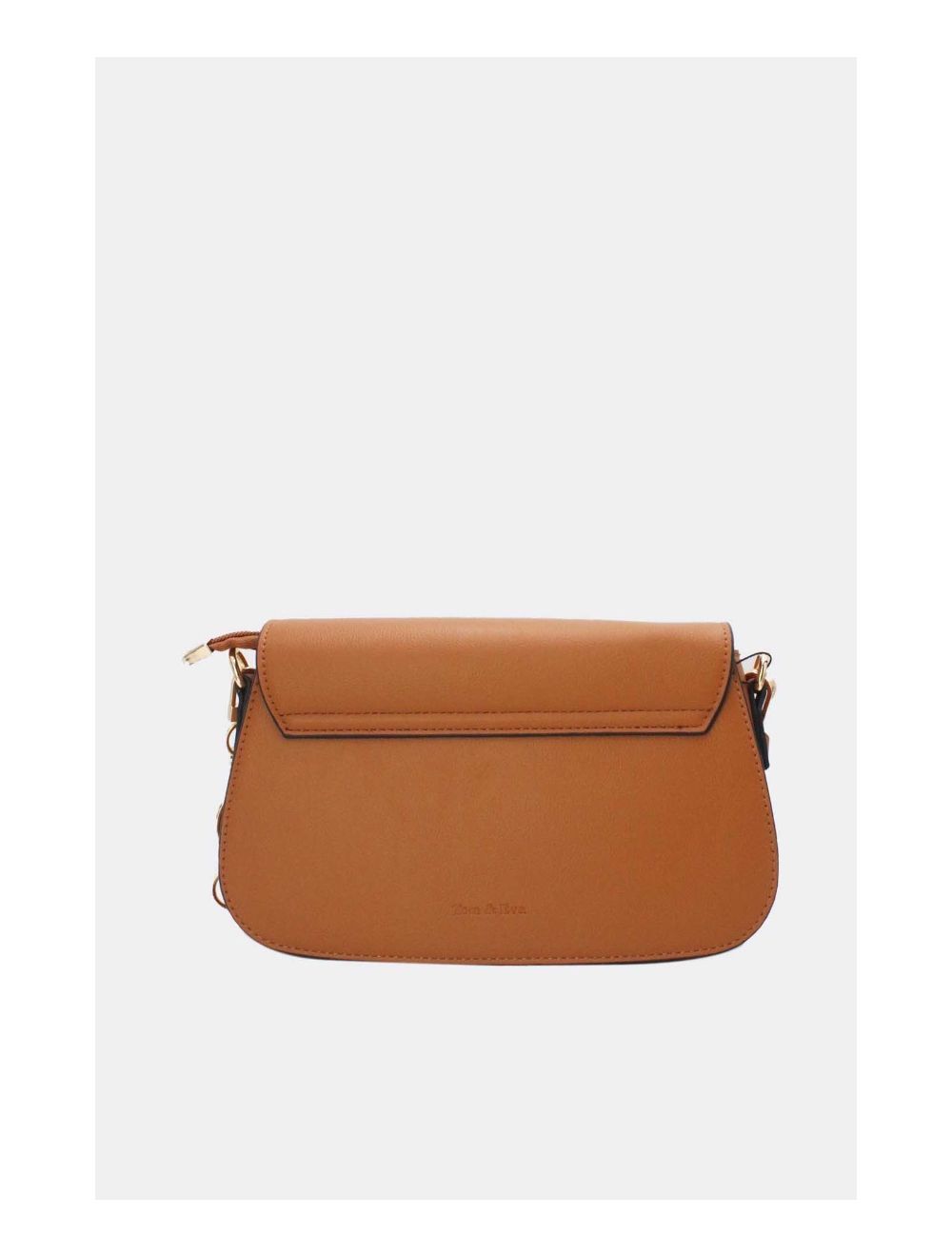 Tom&eva Sac Bandoulière Fermeture Métallique 24B-5892-Marron