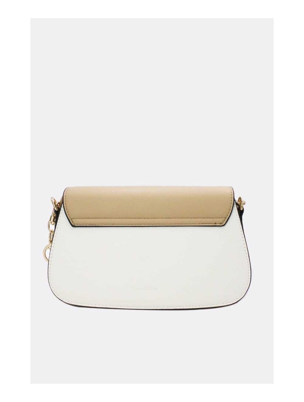tom&eva Sac Bandoulière Fermeture Métallique 24B-5892-White/Beige
