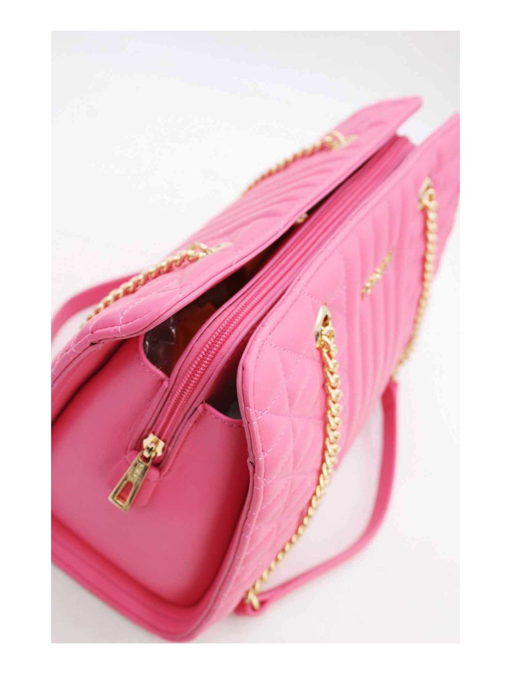 Tom&eva Sac Bandoulière Matelassé Avec Poche Tablette 13"-6915-Pink