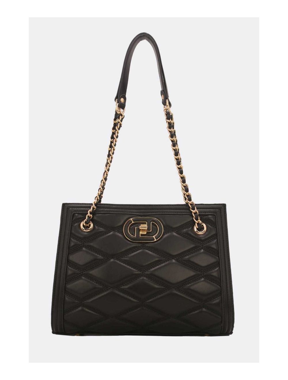 Tom&eva Sac Bandoulière Matelassé Chic Femme 22B-5732-Noir