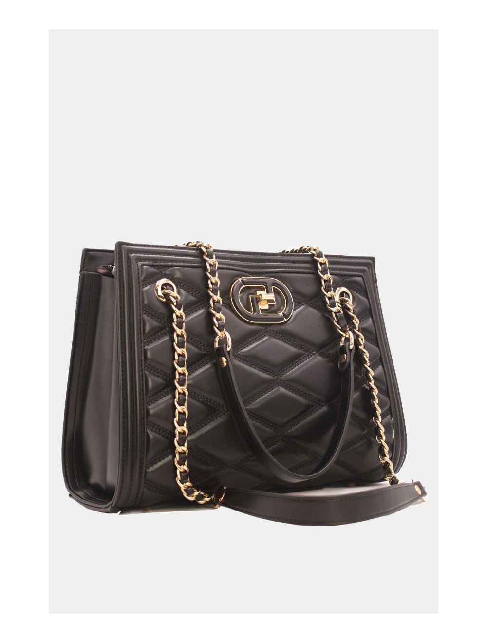 Tom&eva Sac Bandoulière Matelassé Chic Femme 22B-5732-Noir