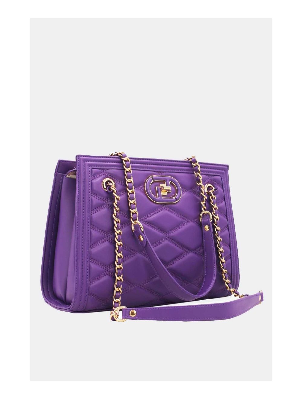 Tom&eva Sac Bandoulière Matelassé Chic Femme 22B-5732-Violet