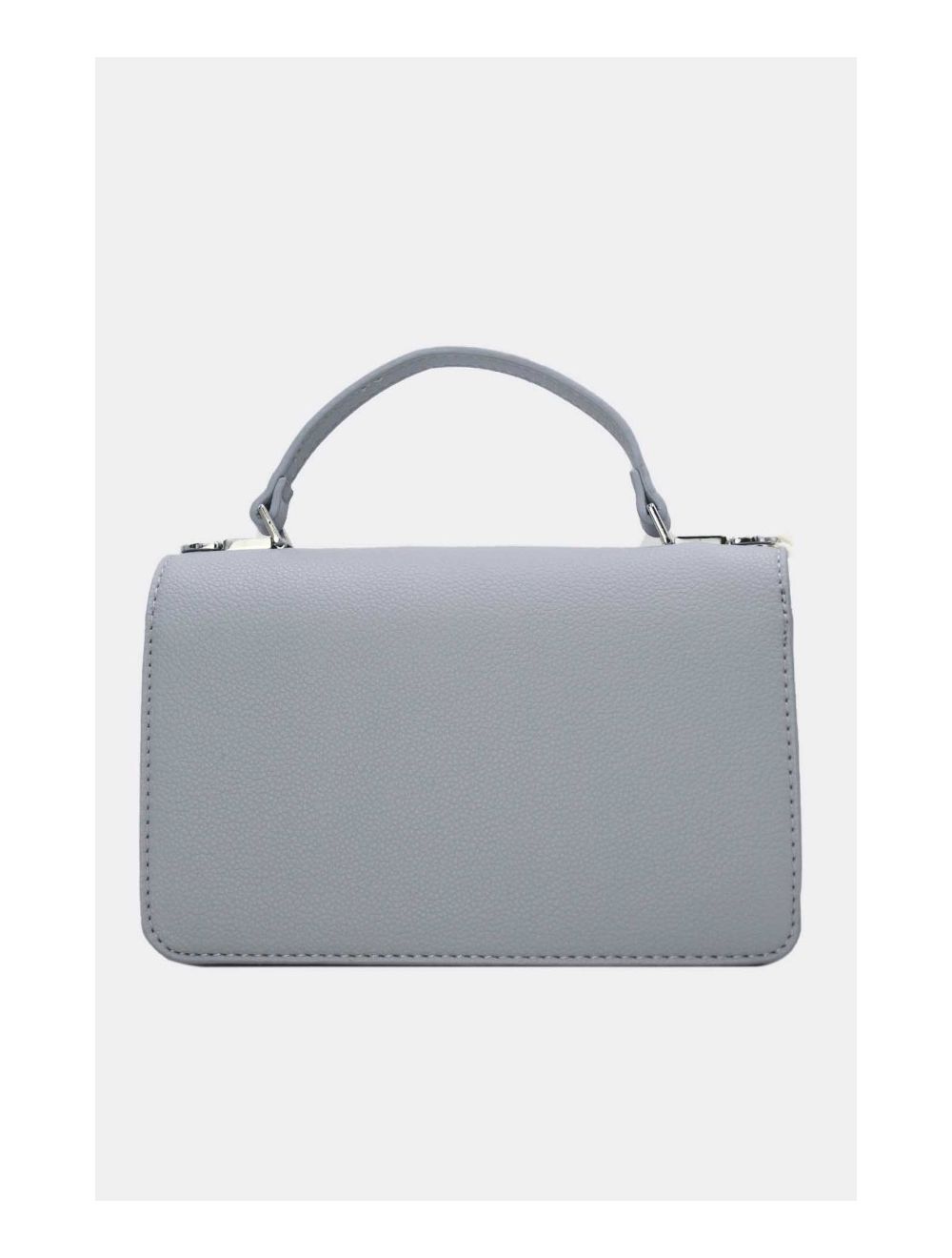 Tom&eva Sac Bandoulière Minimaliste Effet Cuir Grainé 24P-6087-Bleu