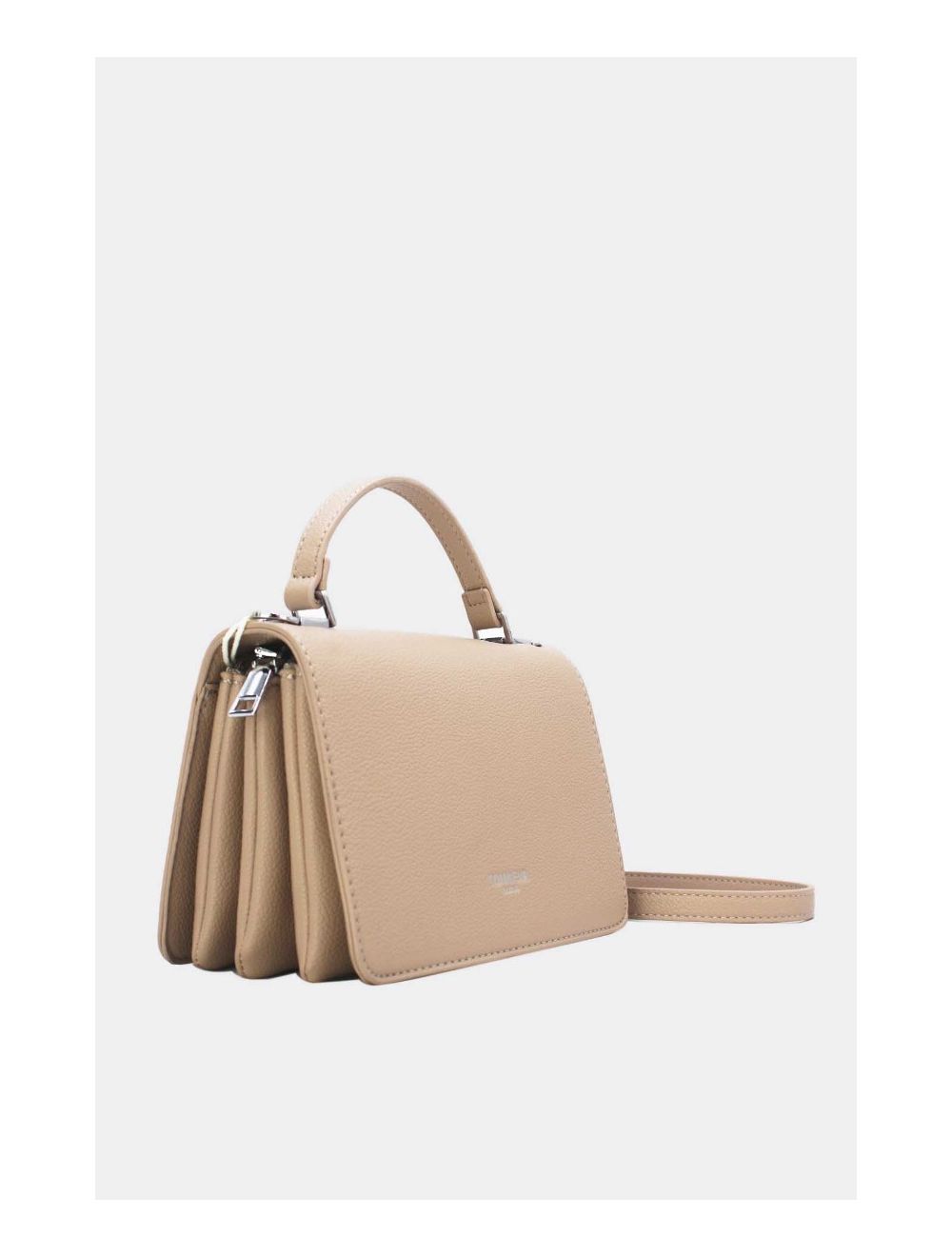 Tom&eva Sac Bandoulière Minimaliste Effet Cuir Grainé 24P-6087-Kaki
