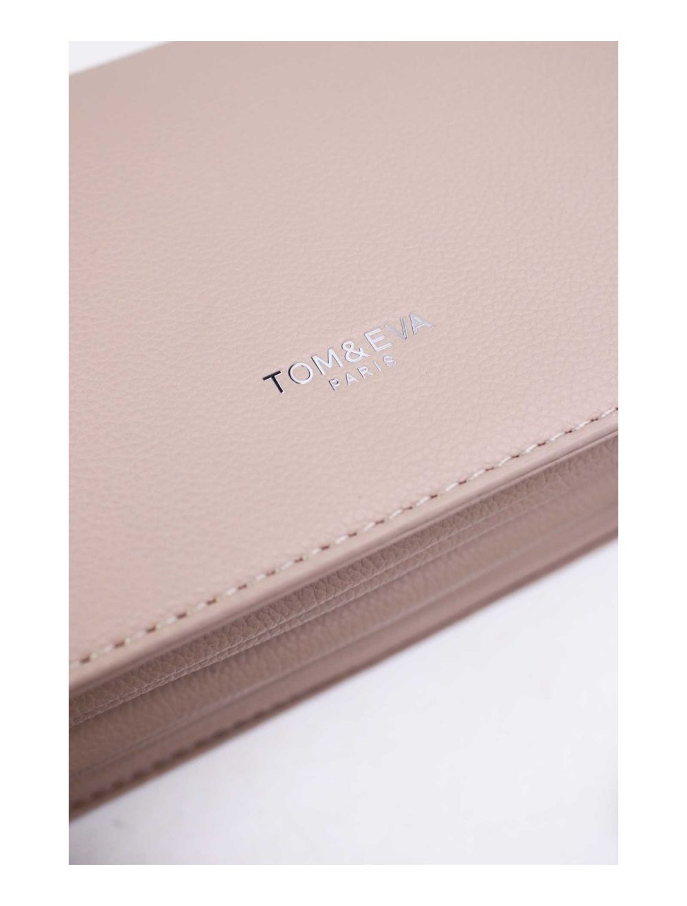 tom&eva Sac Bandoulière Minimaliste Effet Cuir Grainé 24P-6087-Kaki