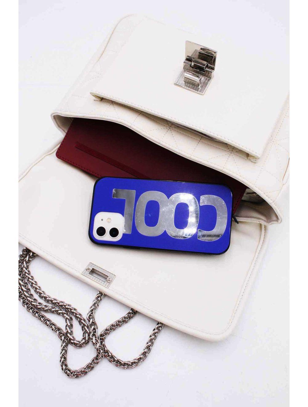 Tom&eva Sac Bandoulière Porté épaule Effet Matelassé à Rabat 5450-Beige