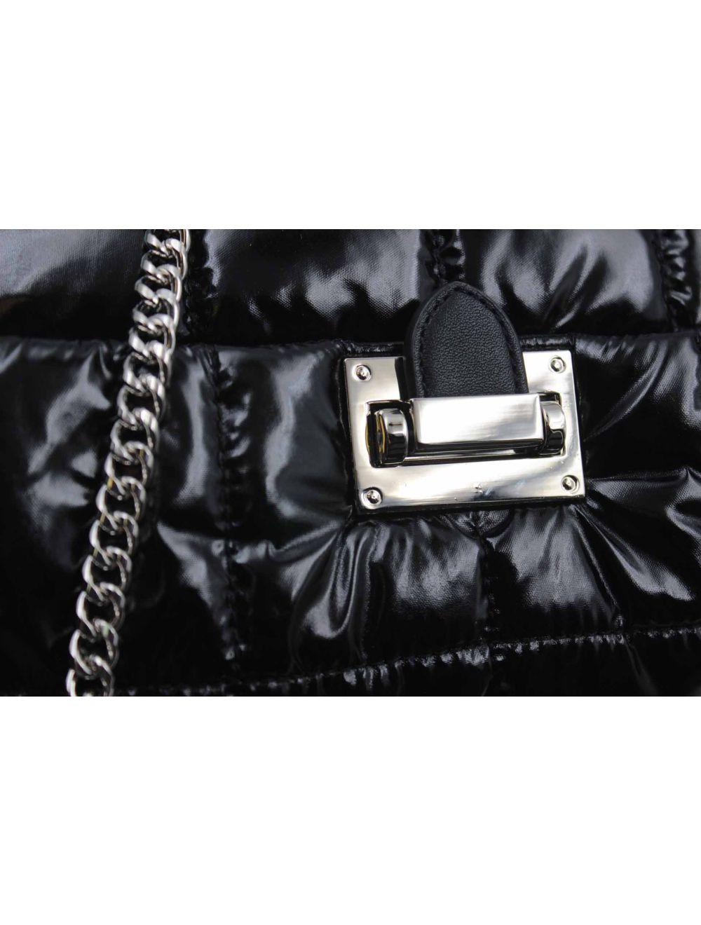 Tom&eva Sac Bandoulière Rembourré Matelassé à Rabat-20H-3009-Noir