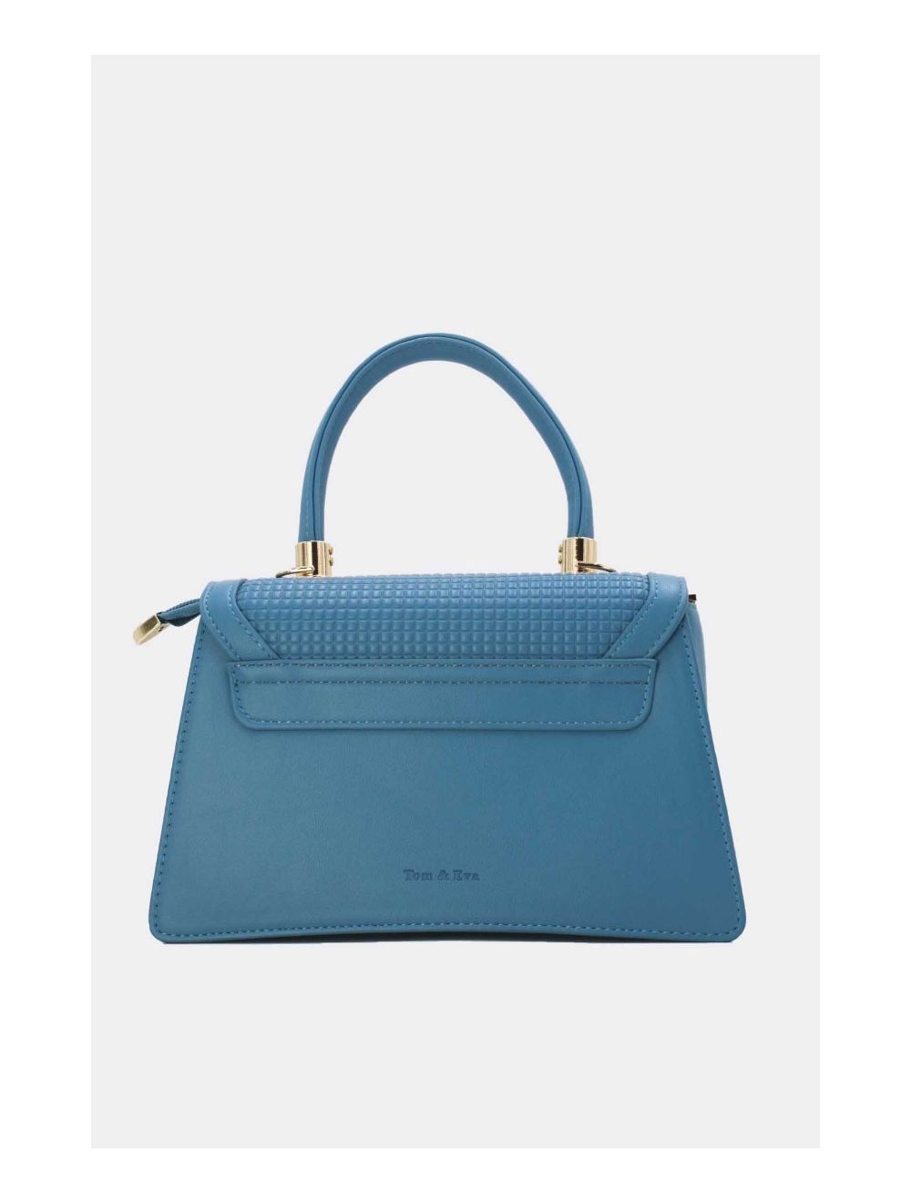 Tom&eva Sac Bandoulière Style Vintage Avec Logo 24B-5894-Bleu