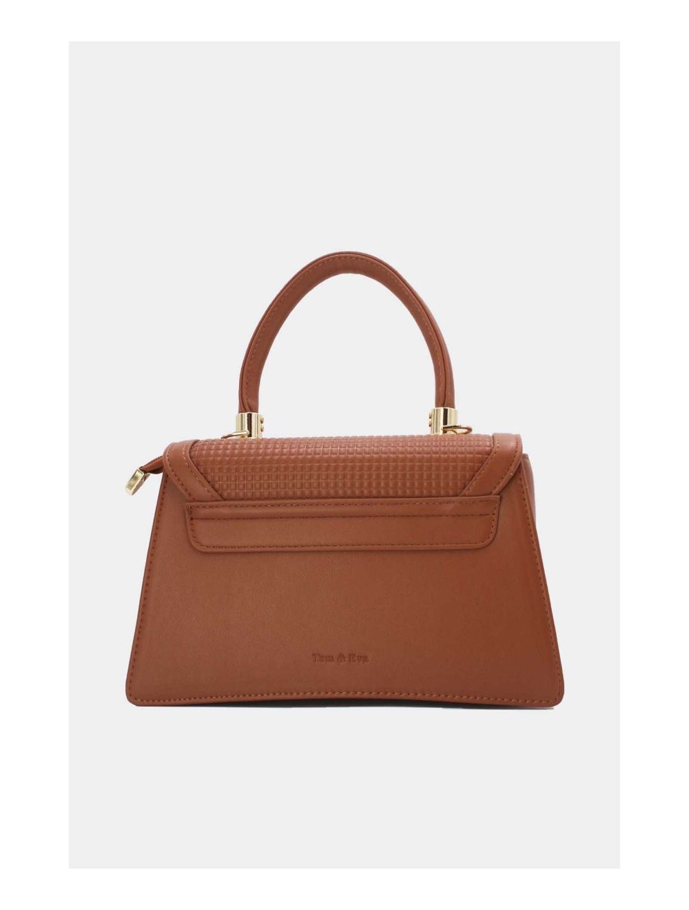 Tom&eva Sac Bandoulière Style Vintage Avec Logo 24B-5894-Marron