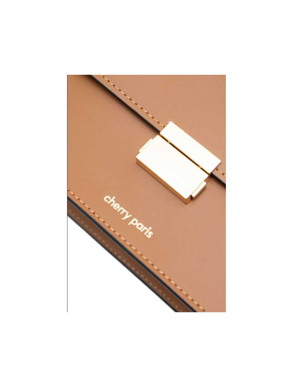 Tom&eva Sac Besace Croûte Cuir De Vachette Lisse 4074B MILENA-Camel