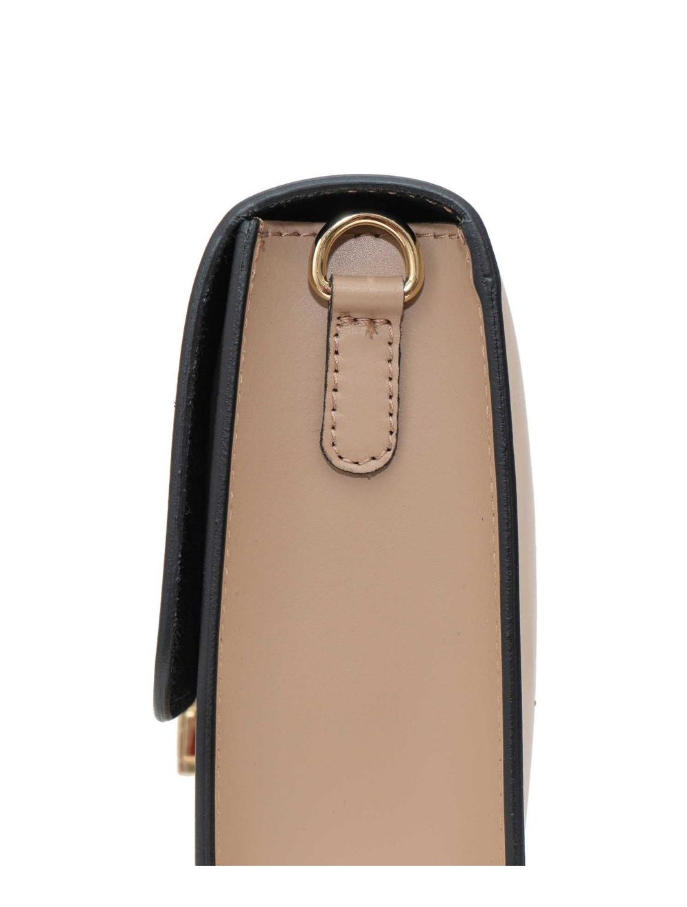tom&eva Sac Besace Croûte Cuir de Vachette Lisse 4074B MILENA-Sable