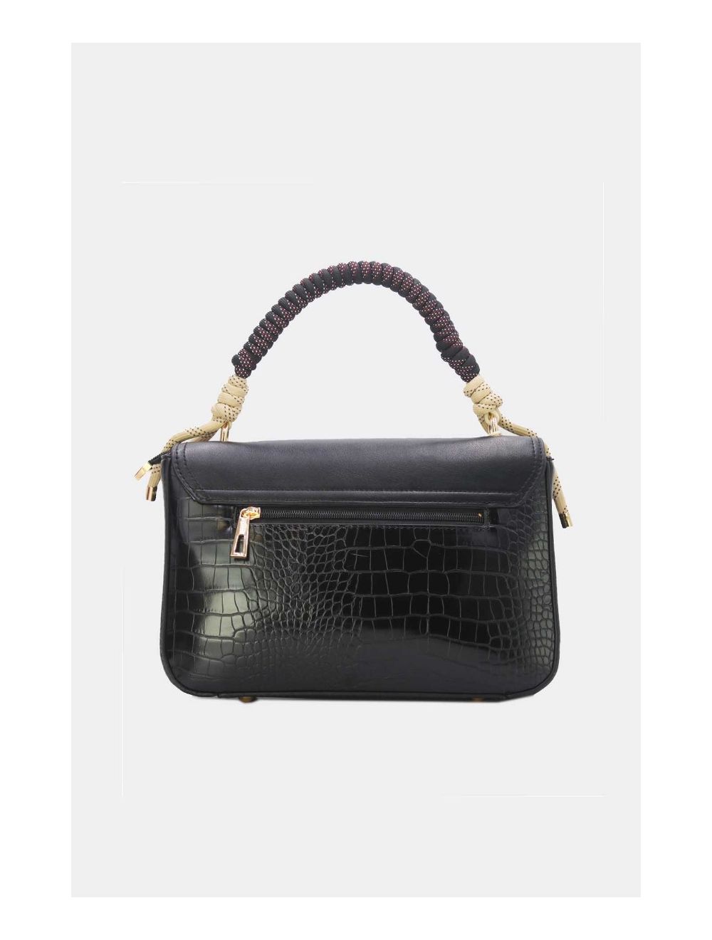 Tom&eva Sac Besace Femme à Anse Cordes 24B-6030-Noir