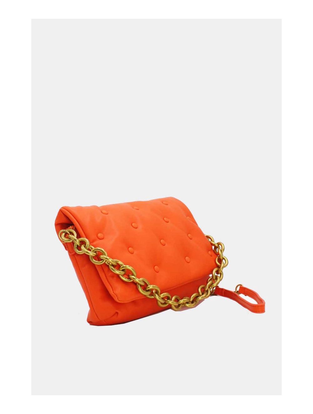 Tom&eva Sac Besace Matelassé Avec Boutons 21P-5171-Orange