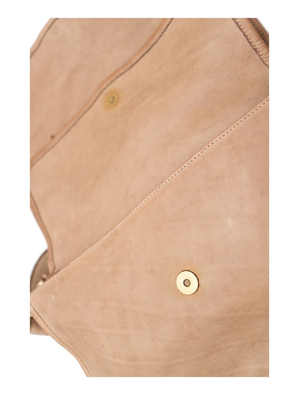 tom&eva Sac Besace Porté Croisé et épaule En Cuir Vachette Tressé IRINA 4115-Taupe