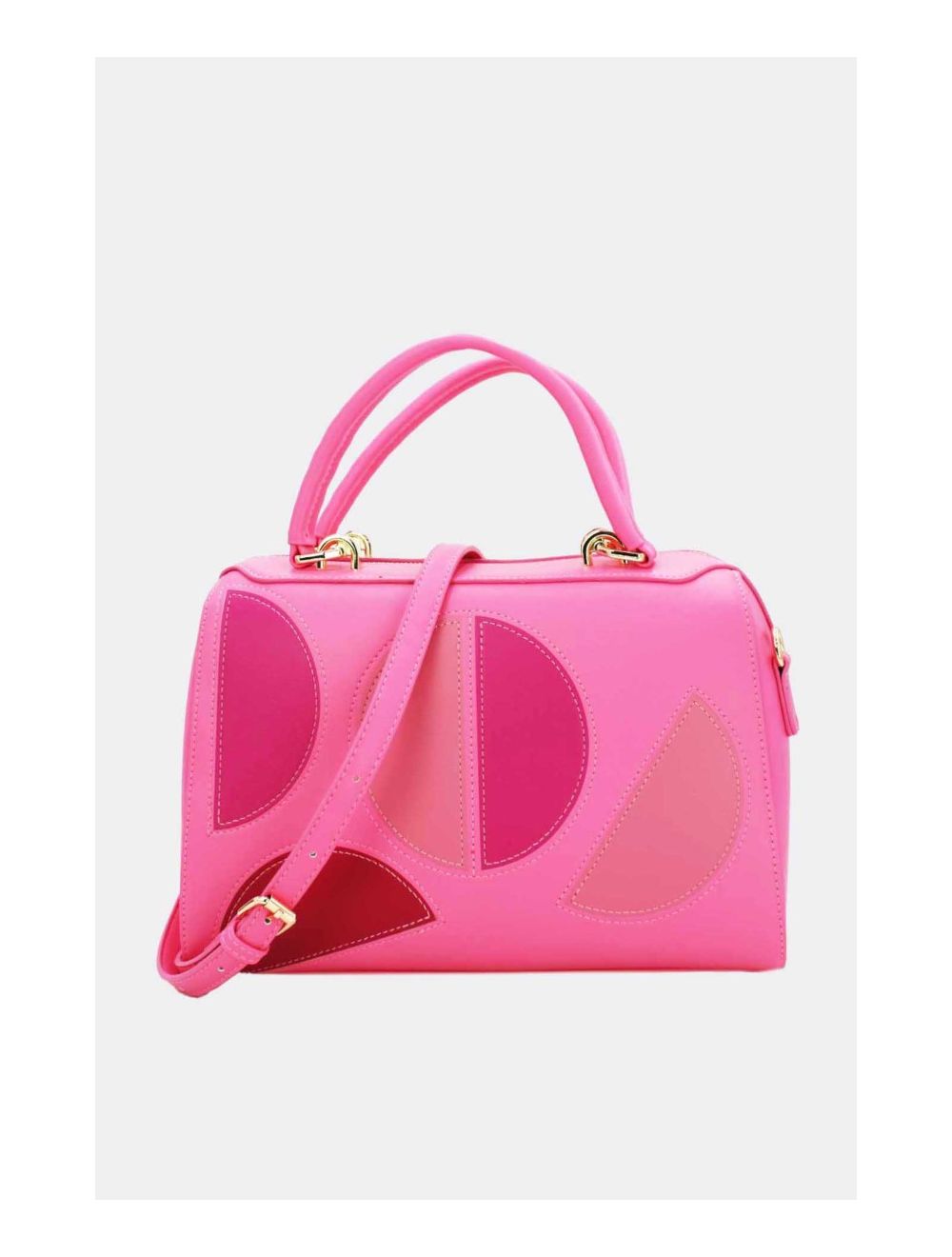 tom&eva Sac Bowling Décoré Des Demi-lunes-22B-5530-Rose Cair