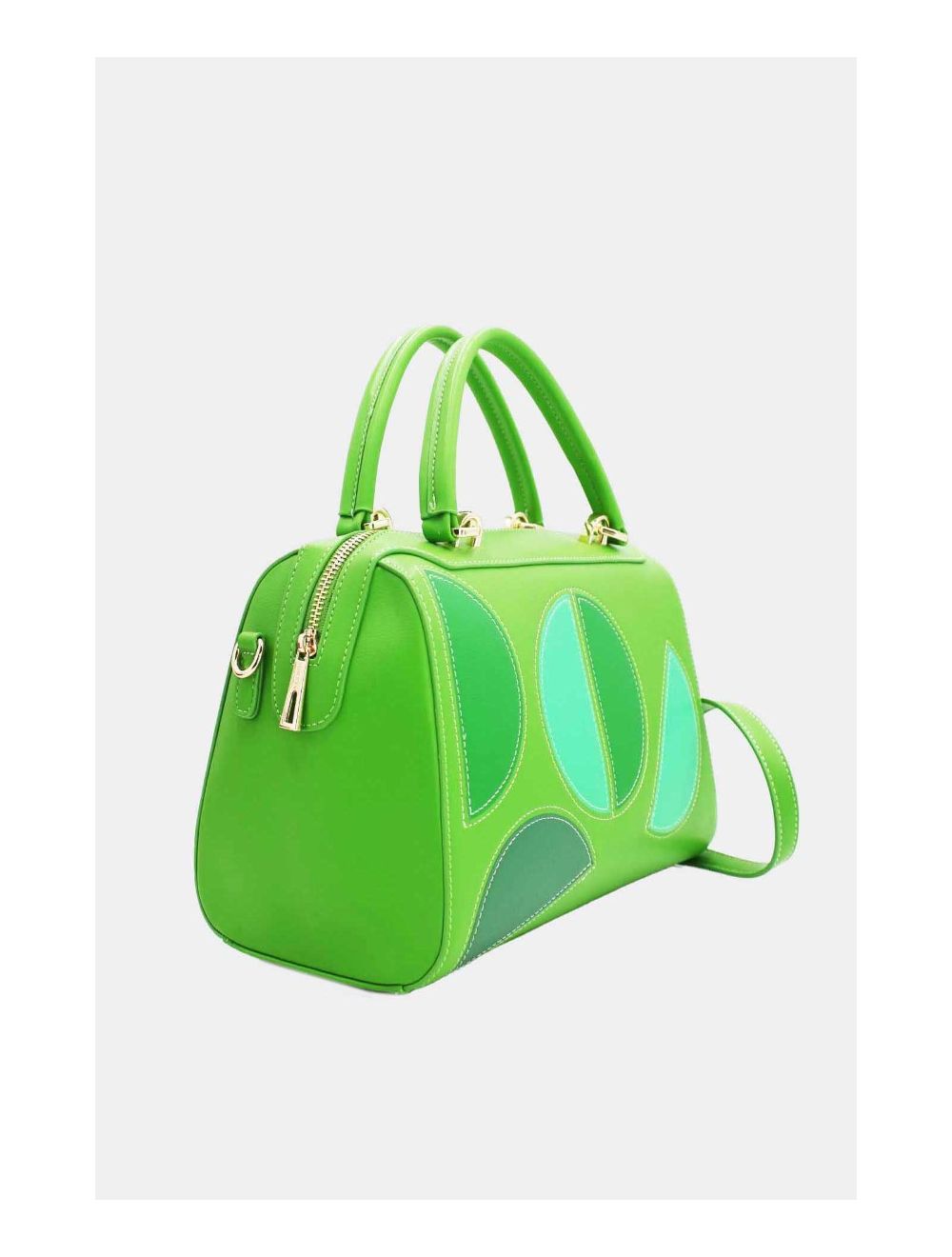 Tom&eva Sac Bowling Décoré Des Demi-lunes-22B-5530-Vert