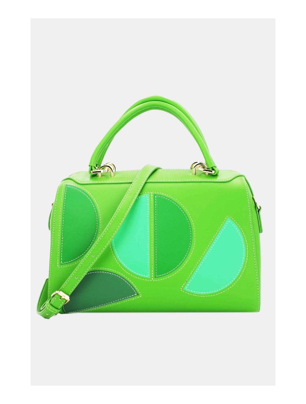 tom&eva Sac Bowling Décoré Des Demi-lunes-22B-5530-Vert