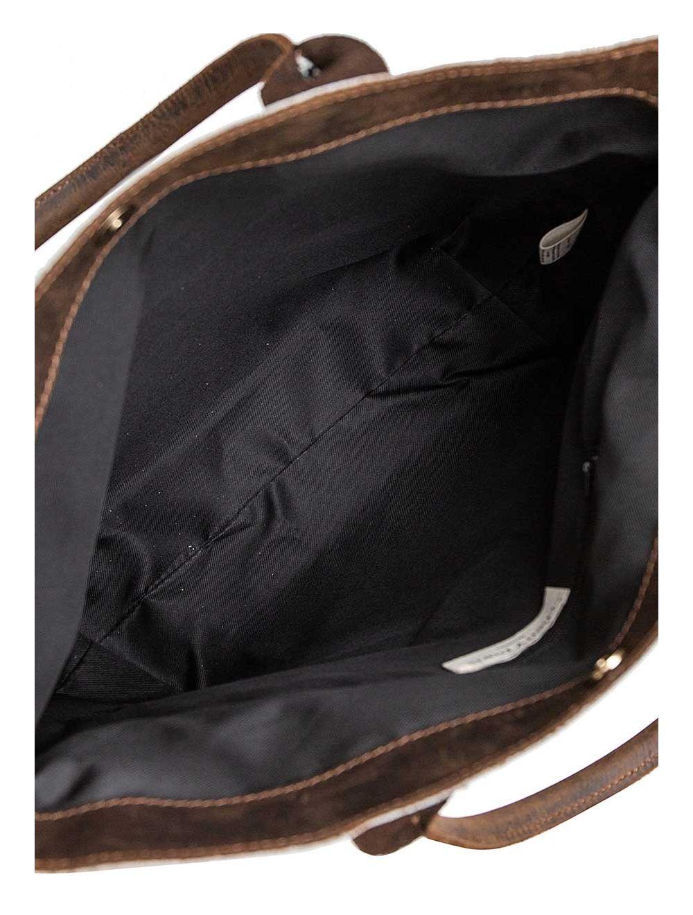 Tom&eva Sac Cabas Croûte Cuir Vachette Métallisé Bicolore-CORALIE 4041-ARGENT