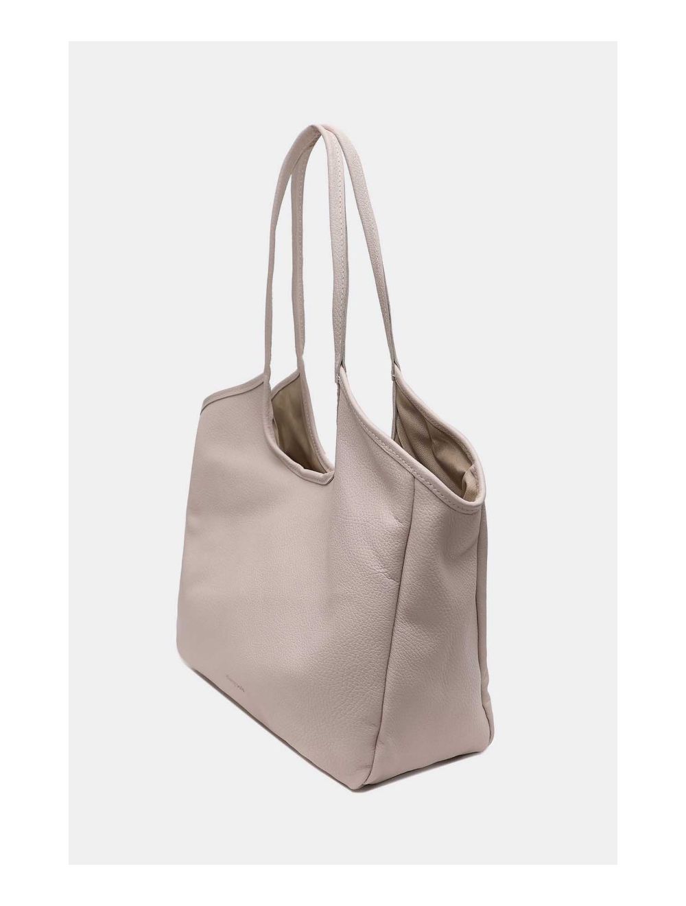Tom&eva Sac Cabas Cuir De Vachette Grainé 4162 MICHELLE-Beige