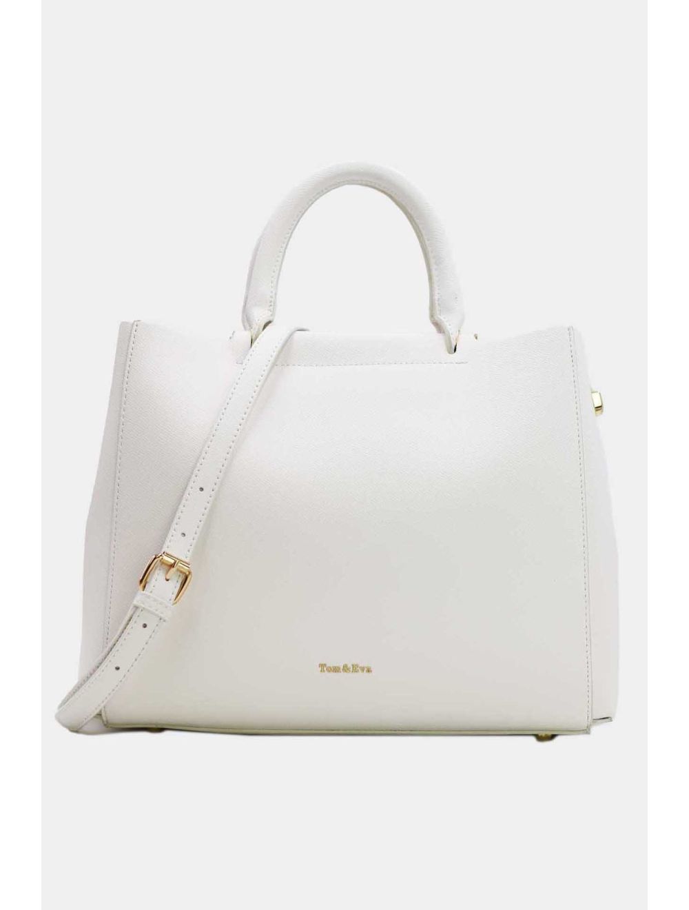 Tom&eva Sac Cabas Femmes Ordinateur Portable 13" Multifonction-6762-White