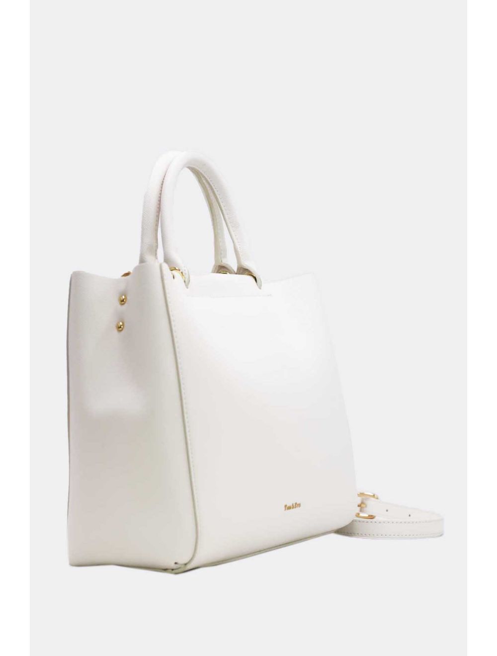 Tom&eva Sac Cabas Femmes Ordinateur Portable 13" Multifonction-6762-White