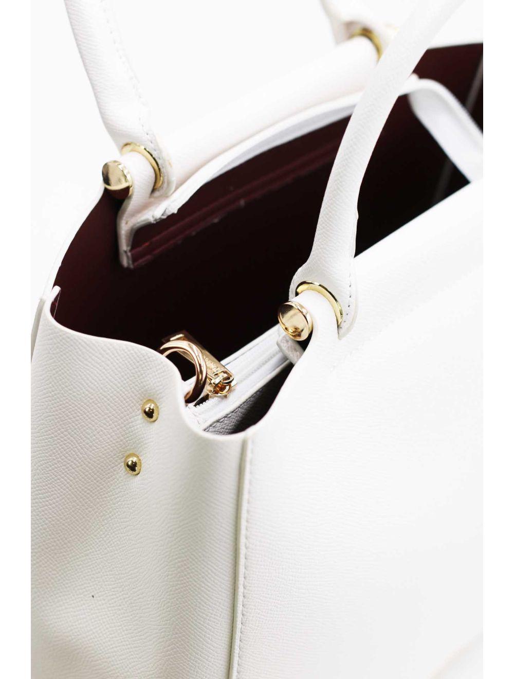 Tom&eva Sac Cabas Femmes Ordinateur Portable 13" Multifonction-6762-White