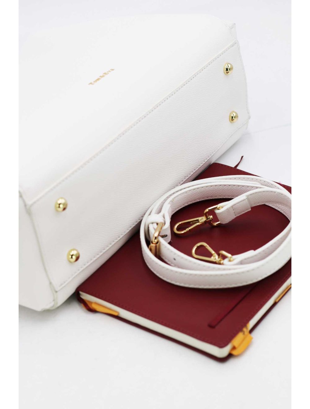 tom&eva Sac Cabas Femmes Ordinateur Portable 13" Multifonction-6762-White