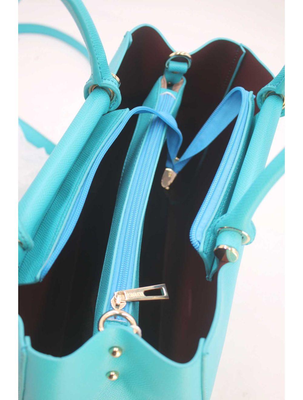 Tom&eva Sac Cabas Femmes Ordinateur Portable 13" Multifonction-6762-Bleu