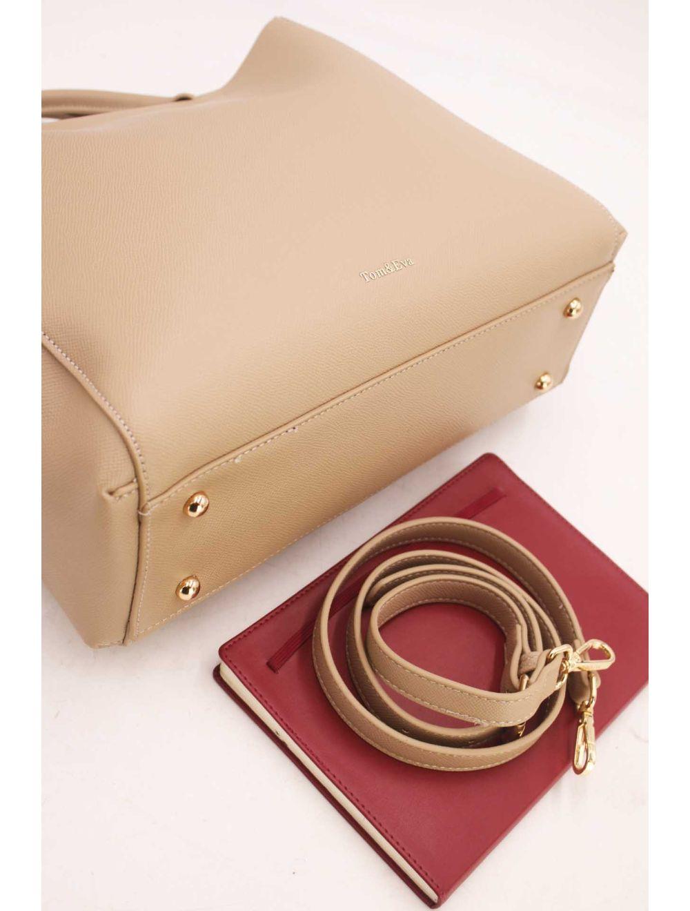 tom&eva Sac Cabas Femmes Ordinateur Portable 13" Multifonction-6762-Abricot