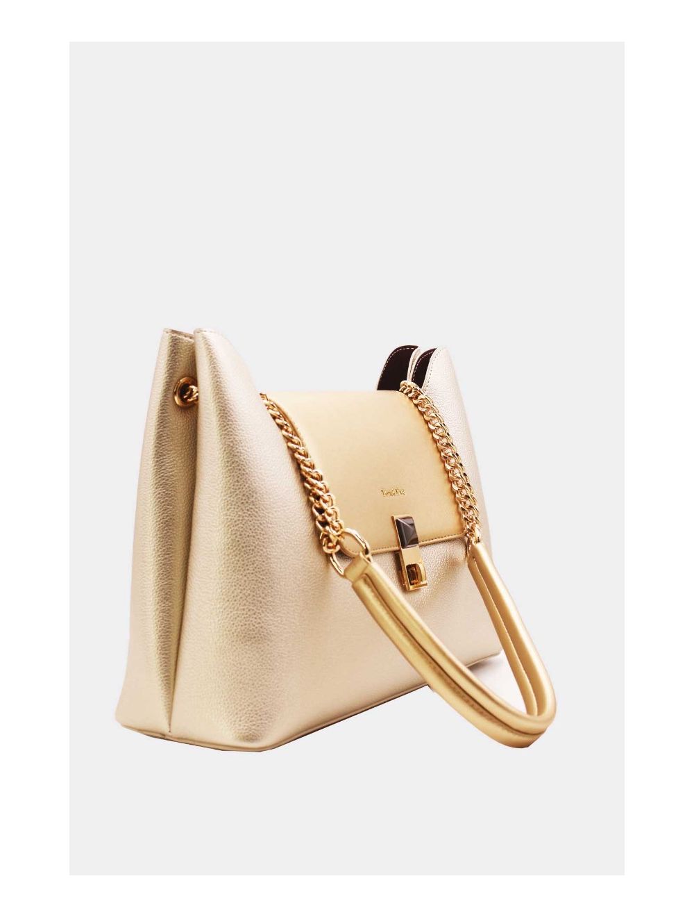 Tom&eva Sac Cabas Fermoir Tourniquet 23B-5841-L.Gold/Gold